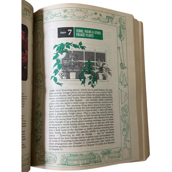 VTG Complete Family Flower And Garden Book 1981 Tress Shrubs Flowering Herbs - Picture 3 of 6